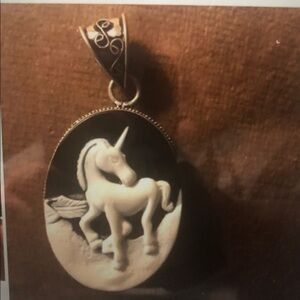 RESOLD…but Resin not Stone! Unicorn Pendant (not for sale - just to inform)